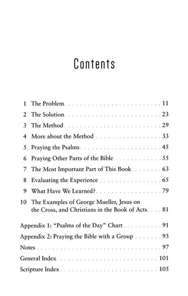 Praying the Bible by Donald S. Whitney