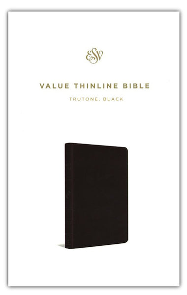 ESV Value Thinline Bible-Black TruTone