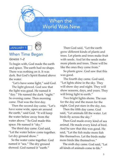 Day by Day Kid's Bible (Tyndale Kids): Read the Bible in 1 year, 7 minutes a day!