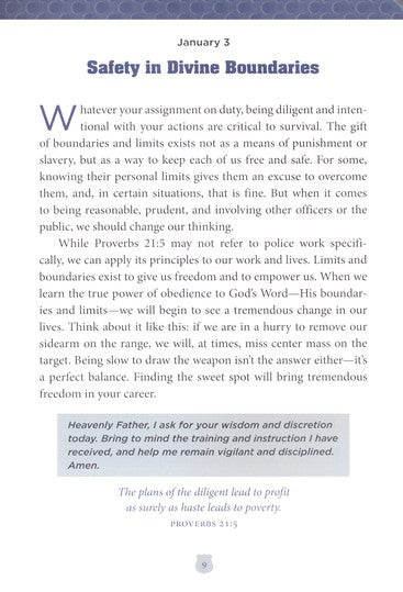 Behind the Badge: 365 Daily Devotions for Law Enforcement (Imitation Leather) – Motivational Devotions for Police Officers or Those Working in Law Enforcement, Perfect Gift for Family and Friends