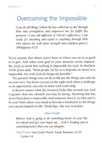 Quiet Times With God Devotional: 365 Daily Inspirations for Spiritual Growth by Joyce Meyer