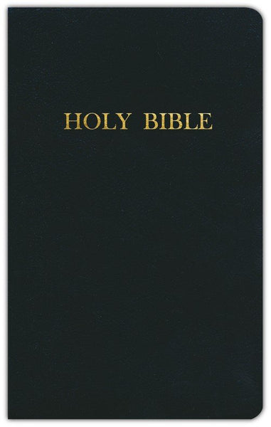 KJV Personal Size Giant Print Reference Bible: Convenient and Readable with Study Helps and Full-Color Maps (Black Imitation Leather)