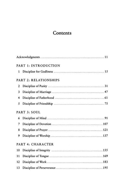 Disciplines Of A Godly Man (Updated)-Softcover