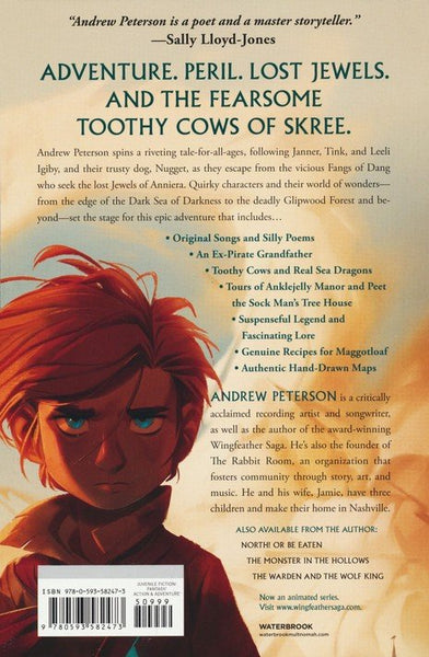 On the Edge of the Dark Sea of Darkness (The Wingfeather Saga #1): Epic Fantasy Adventure by Andrew Peterson (Softcover Edition)