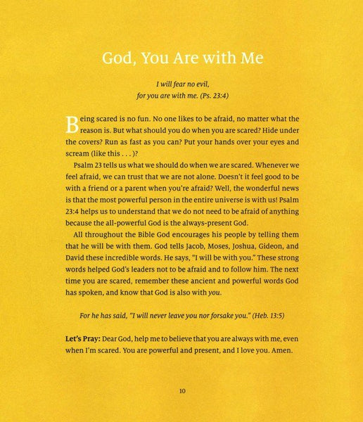 God, You Are: 20 Promises from the Psalms for Kids