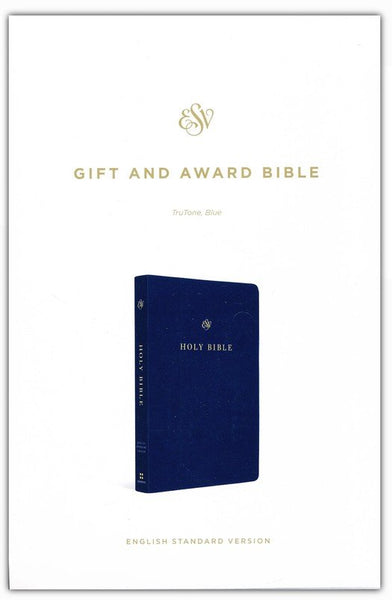 ESV Gift And Award Bible-Blue TruTone