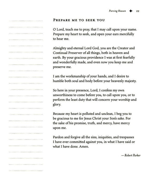 Piercing Heaven Prayer Journal