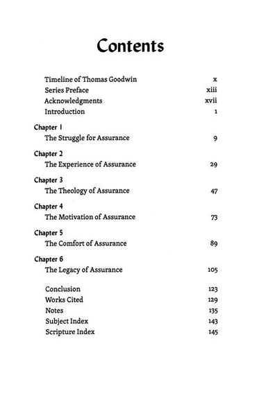 Finding Assurance with Thomas Goodwin (Lived Theology)