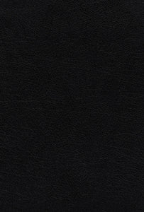 KJV Thompson Chain-Reference Bible/Large Print (Comfort Print)-Black European Bonded Leather Indexed