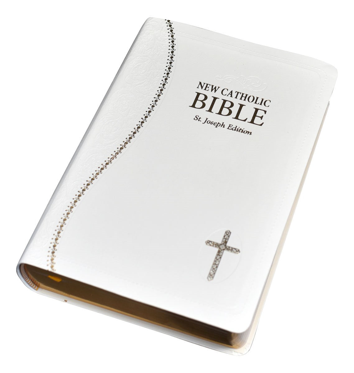 NCB St. Joseph New Catholic Bible Personal Size-White Dura-Lux (#608/19W)