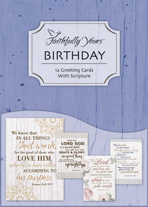 Card-Boxed-Birthday-Good And Faithful Servant (Box Of 12)