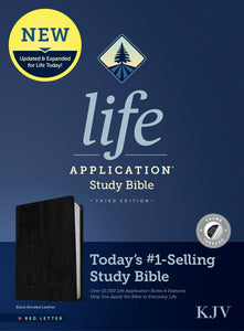 KJV Life Application Study Bible (Third Edition)-RL-Black Bonded Leather Indexed