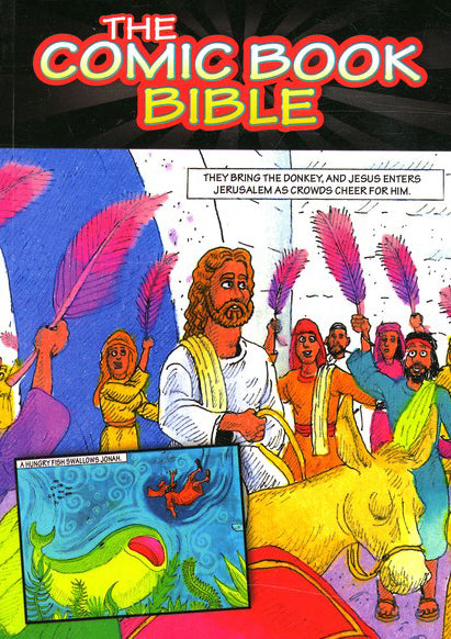 The Comic Book Bible: Entertaining and Educational Bible Stories for Kids | Colorful Cartoon Illustrations with Age-Appropriate Text for Ages 8-12 | Fun Way to Explore Genesis Through Revelation