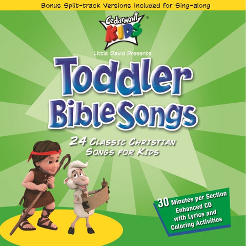 Audio CD-Cedarmont Kids/Toddler Bible Songs