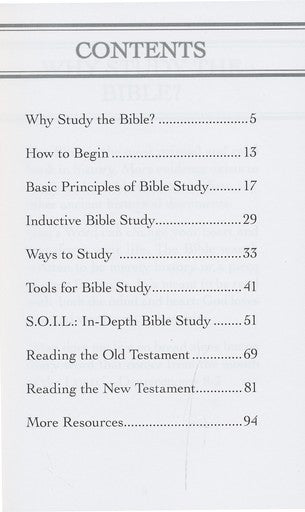 How to Study the Bible: Bible Study Made Easy