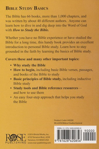 How to Study the Bible: Bible Study Made Easy