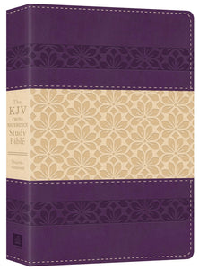 KJV Cross Reference Study Bible-Purple/Rose DiCarta Indexed