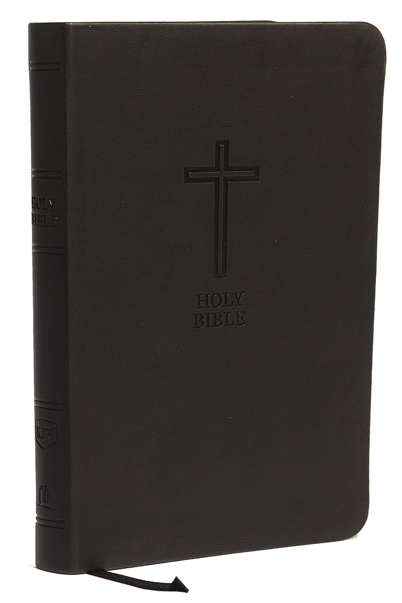 KJV Value Thinline Bible/Large Print (Comfort Print)-Black Leathersoft