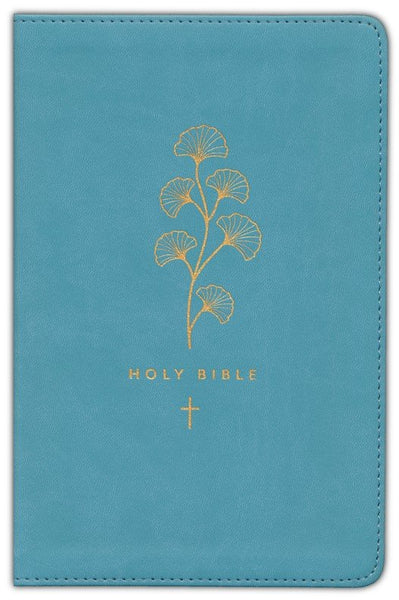 NLT Premium Gift Bible, New Living Translation: Teal LeatherLike Edition – Book Introductions, Dictionary/Concordance, and Presentation Page