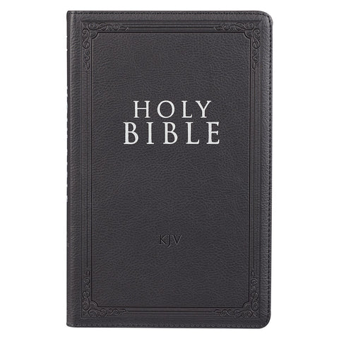 KJV Gift Edition Bible-Black Faux Leather