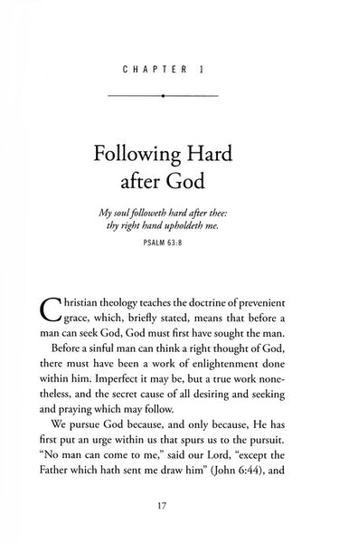 The Pursuit of God: The Human Thirst for the Divine