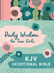 Daily Wisdom for Teen Girls KJV Devotional Bible: King James Version with 365 Devotional Readings (Blush Rainforest Edition)