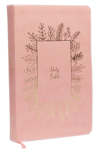 NKJV Holy Bible For Kids (Comfort Print)-Pink Leathersoft