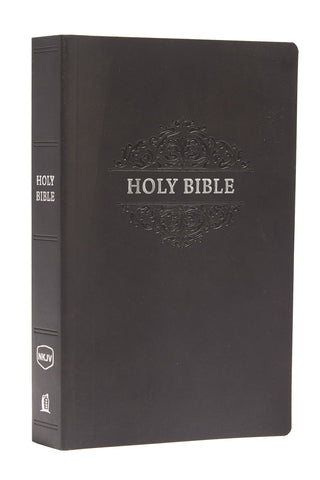 NKJV Holy Bible Soft Touch Edition (Comfort Print)-Black Leathersoft