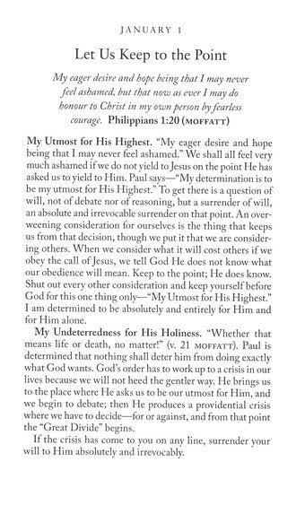 My Utmost for His Highest: Classic Language Mass Market Paperback (A Daily Devotional with 366 Bible-Based Readings) (Authorized Oswald Chambers Publications)