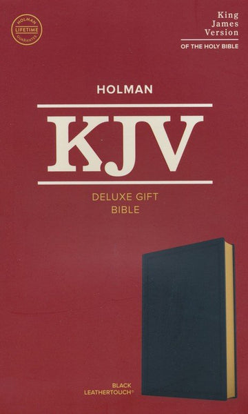 KJV Deluxe Gift Bible-Black LeatherTouch