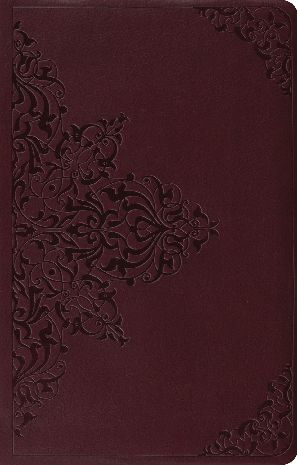 ESV Premium Gift Bible-Chestnut Filigree Design TruTone