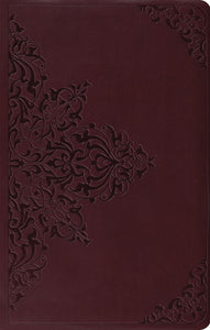 ESV Premium Gift Bible-Chestnut Filigree Design TruTone