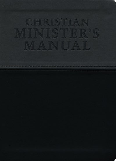 Christian Minister's Manual (Updated & Expanded)-Black/Grey DuoTone