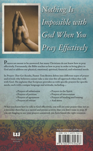 Prayers That Get Results by Tom Brown