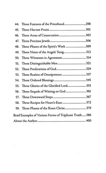 All the 3s of the Bible Book by Herbert Lockyer