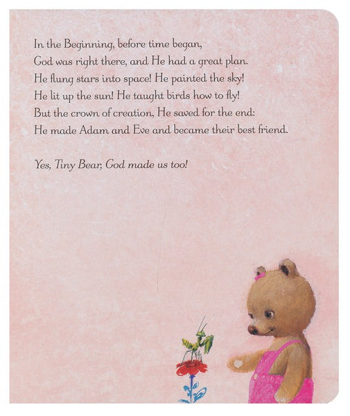 Tiny Bear's Bible: Snuggle Up and Discover God's Love (Pink Board Book Edition)