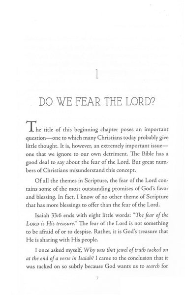 Where Wisdom Begins: Understanding the Fear of the Lord