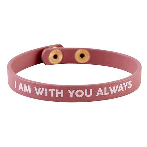Bracelet-Simply Faith Snap-I Am With You Always