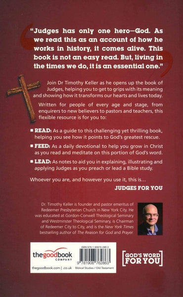 Judges for You Bible Study Guide by Timothy Keller, God's Word for You