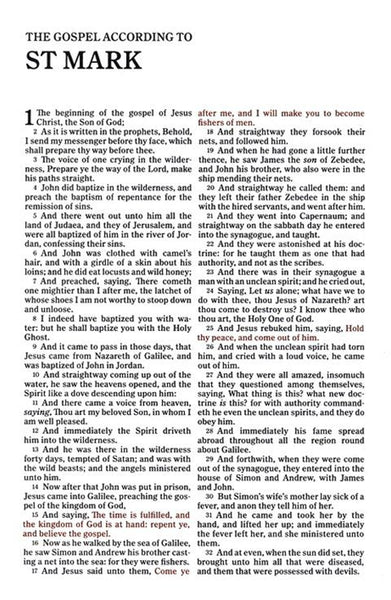 KJV Thinline Bible (Value Edition)-Teal LeatherTouch