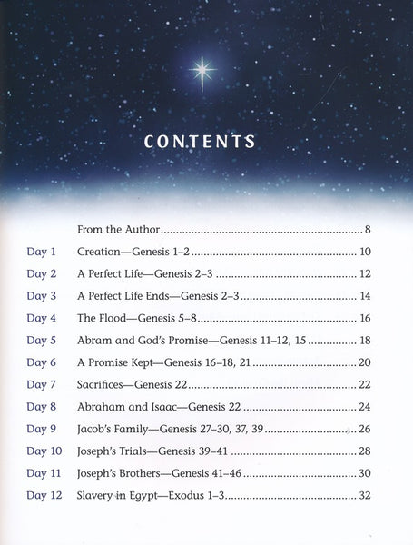 The Advent Storybook: 25 Bible Stories Showing Why Jesus Came (Bible Storybook Series)