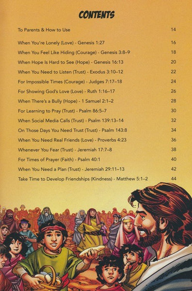 The Action Bible Anytime Devotions: 90 Ways to Help Kids Connect with God Anytime, Anywhere (Action Bible Series)