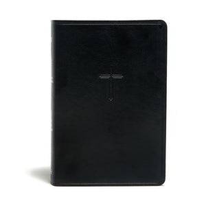 KJV Everyday Study Bible-Black LeatherTouch