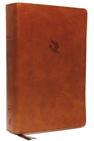 NKJV Spirit-Filled Life Bible (Third Edition) (Comfort Print)-Brown Leathersoft Indexed