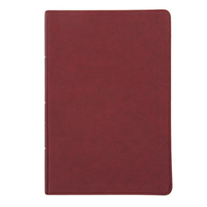 NASB 2020 Giant Print Reference Bible-Burgundy LeatherTouch