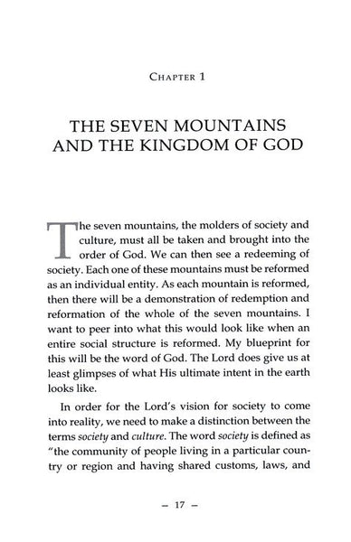 Impacting the Seven Mountains from the Courts of Heaven