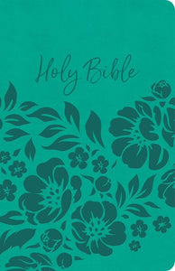 KJV Thinline Bible (Value Edition)-Teal LeatherTouch