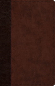 ESV Large Print Thinline Reference Bible: Brown/Walnut Timeless Design TruTone Edition - 10.5-Point Type, Cross-References, and Concordance