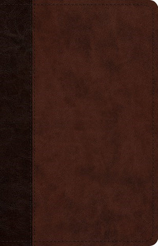 ESV Large Print Thinline Reference Bible: Brown/Walnut Timeless Design TruTone Edition - 10.5-Point Type, Cross-References, and Concordance