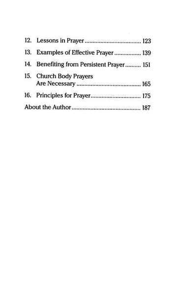 Praying That Receives Answers: Secrets in Praying with Power